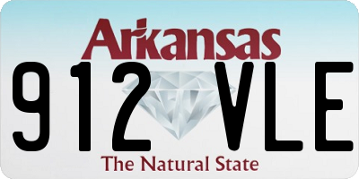 AR license plate 912VLE