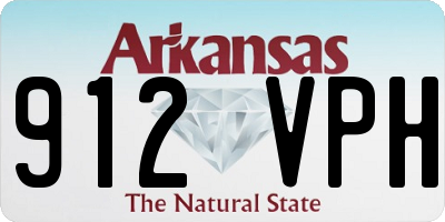 AR license plate 912VPH