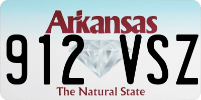 AR license plate 912VSZ