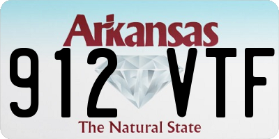 AR license plate 912VTF