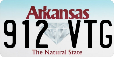 AR license plate 912VTG