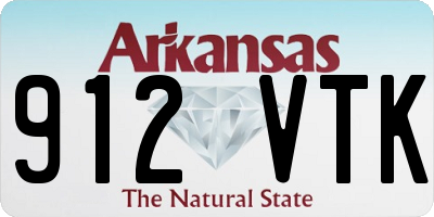 AR license plate 912VTK