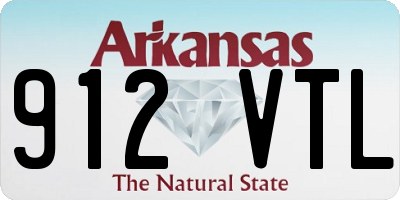 AR license plate 912VTL