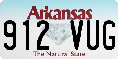 AR license plate 912VUG