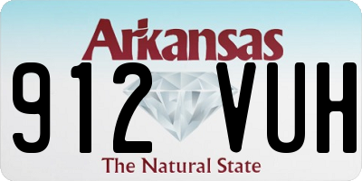 AR license plate 912VUH