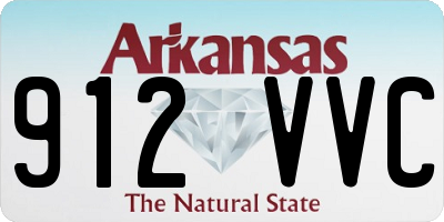 AR license plate 912VVC