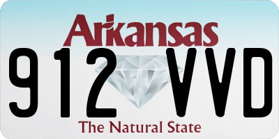 AR license plate 912VVD