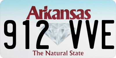 AR license plate 912VVE