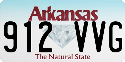 AR license plate 912VVG