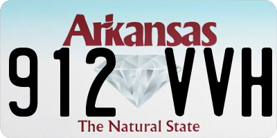 AR license plate 912VVH