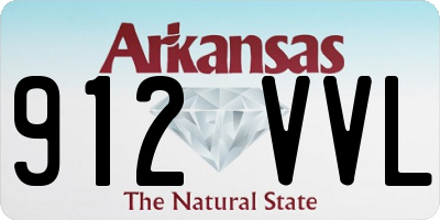 AR license plate 912VVL