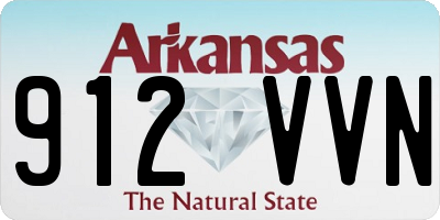 AR license plate 912VVN