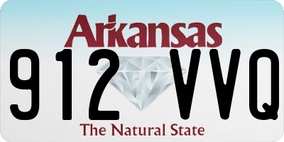 AR license plate 912VVQ