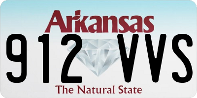 AR license plate 912VVS