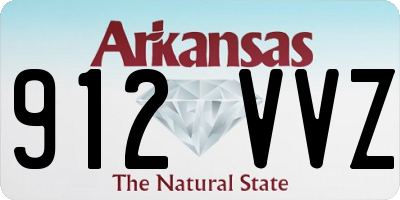 AR license plate 912VVZ