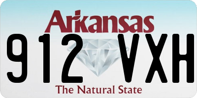 AR license plate 912VXH