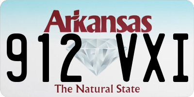 AR license plate 912VXI