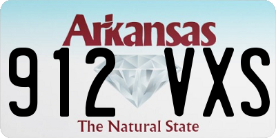 AR license plate 912VXS