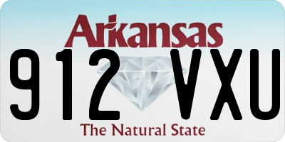 AR license plate 912VXU