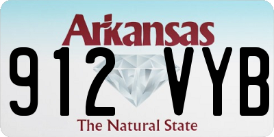AR license plate 912VYB