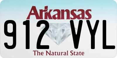 AR license plate 912VYL