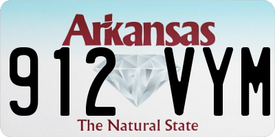 AR license plate 912VYM