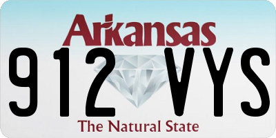 AR license plate 912VYS