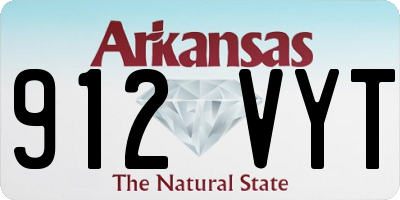 AR license plate 912VYT