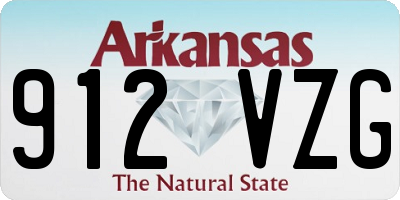 AR license plate 912VZG