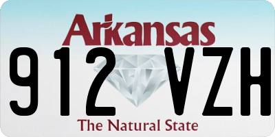 AR license plate 912VZH
