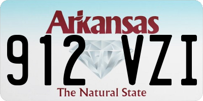 AR license plate 912VZI