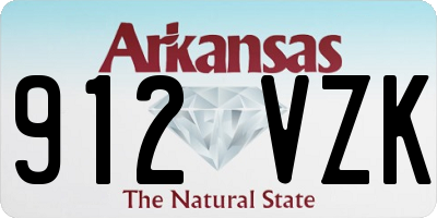 AR license plate 912VZK