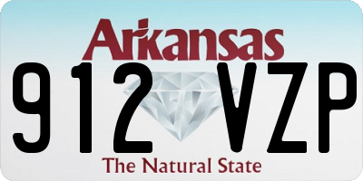 AR license plate 912VZP