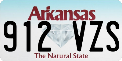 AR license plate 912VZS