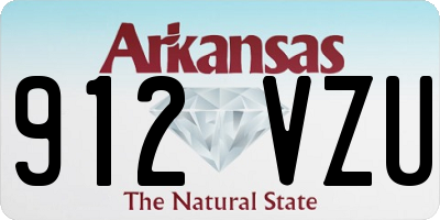 AR license plate 912VZU