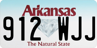 AR license plate 912WJJ