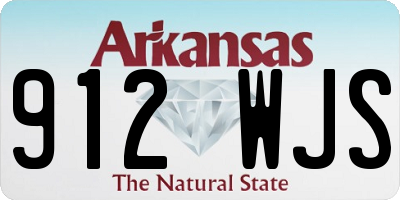 AR license plate 912WJS