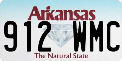 AR license plate 912WMC