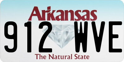 AR license plate 912WVE