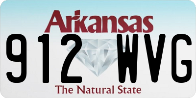 AR license plate 912WVG