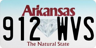 AR license plate 912WVS