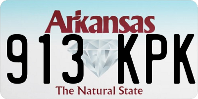 AR license plate 913KPK