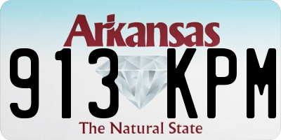 AR license plate 913KPM