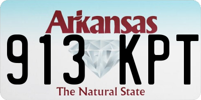 AR license plate 913KPT