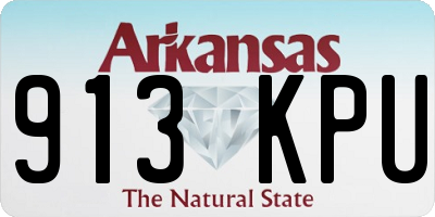 AR license plate 913KPU