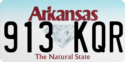 AR license plate 913KQR