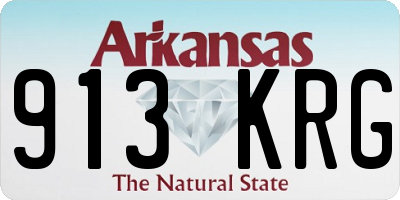 AR license plate 913KRG