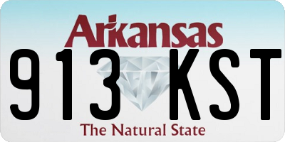 AR license plate 913KST