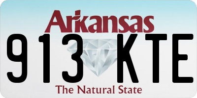 AR license plate 913KTE