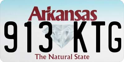AR license plate 913KTG